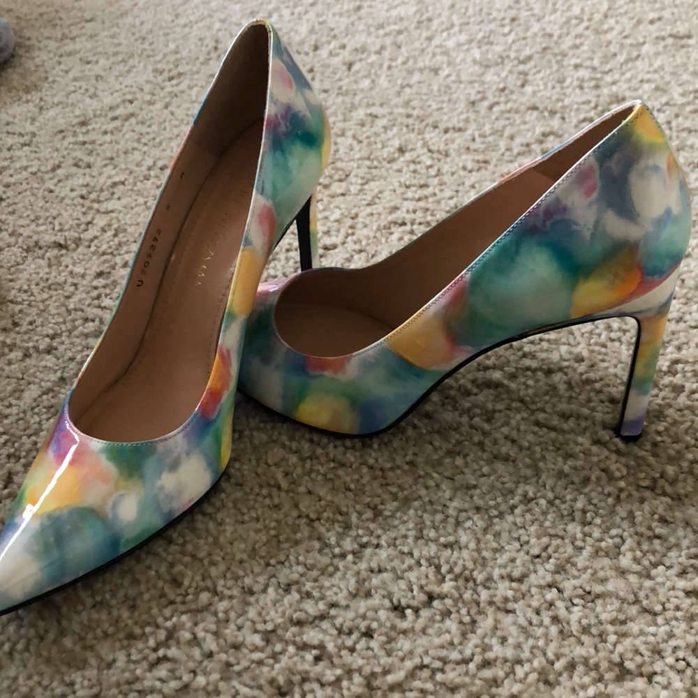Stuart Weitzman Stiletto Pumps Heist Sunflower 8